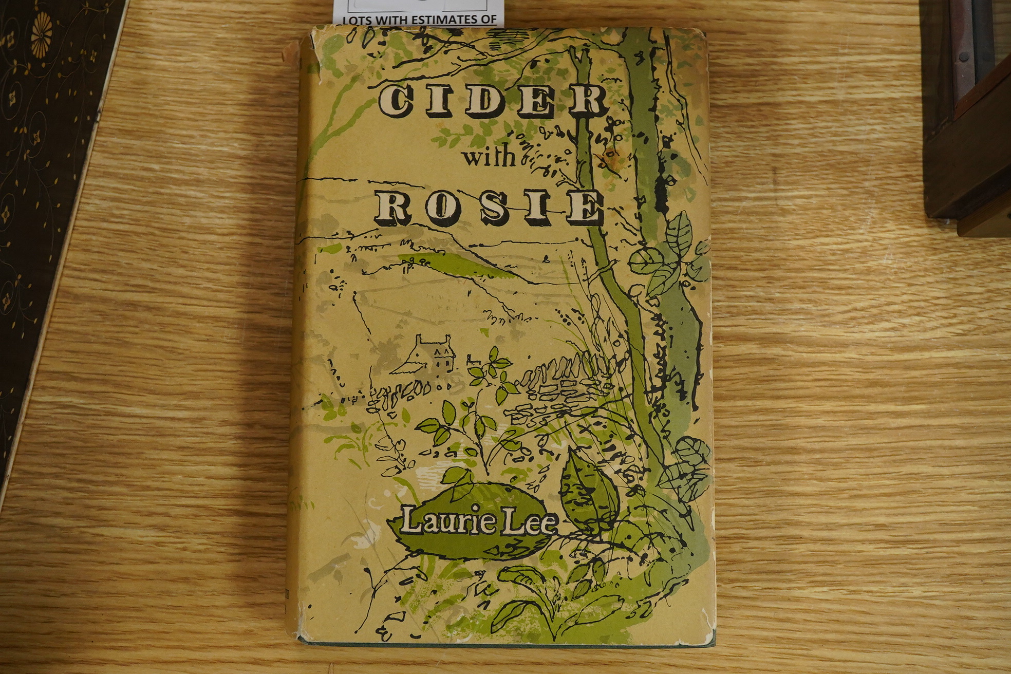 Lee, Laurie - Cider With Rosie. With drawings by John Ward. 1st edition. publisher's cloth and dust wrapper, cr. 8vo. The Hogarth Press, 1959